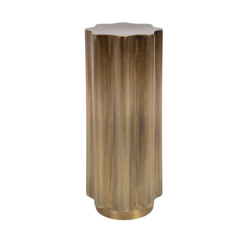 Pandey Wavy Metal Drink Table