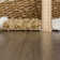 Atiran Checkered Plush Pile Brown Area Rug