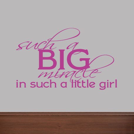 Text & Numbers Non-Wall Damaging Wall Decal, Hot Pink
