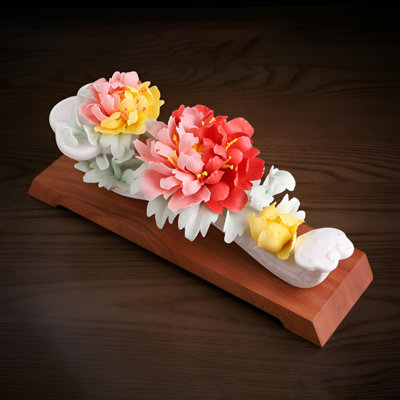 Handcrafted Chinese Porcelain Decor – Blessing Of Prosperity