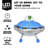 4.5Ft Inflatable UFO Halloween LED Decor