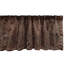 Cantonnière Ambesonne chocolat 2 pièces café temps Doodle brun foncé cannelle-100716674