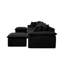 144 " Corduroy U-Shaped Sectional with Ottoman