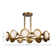 Alonso 12 - Light LED Wagon Wheel Chandelier