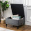 Banc de rangement avec repose-pieds 28 po-1099397337