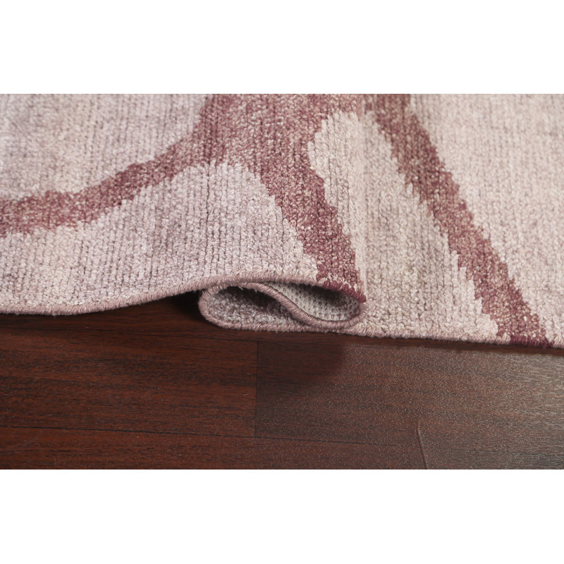 One-of-a-Kind 4'2" X 5'11" New Age Area Rug in Brown