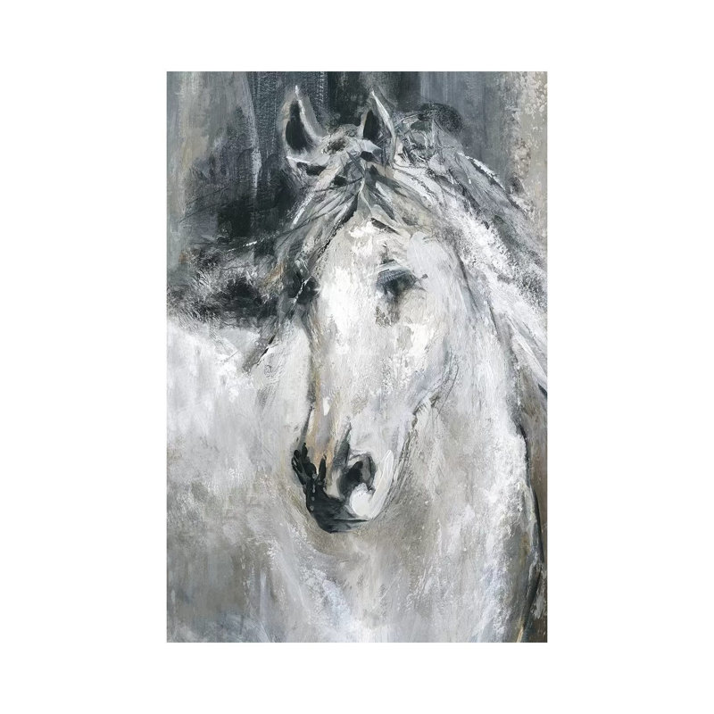 Facing The Wind by Carol Robinson - Print on Canvas, Wrapped Canvas, 66.04 cm H x 45.72 cm W x 1.91 cm D