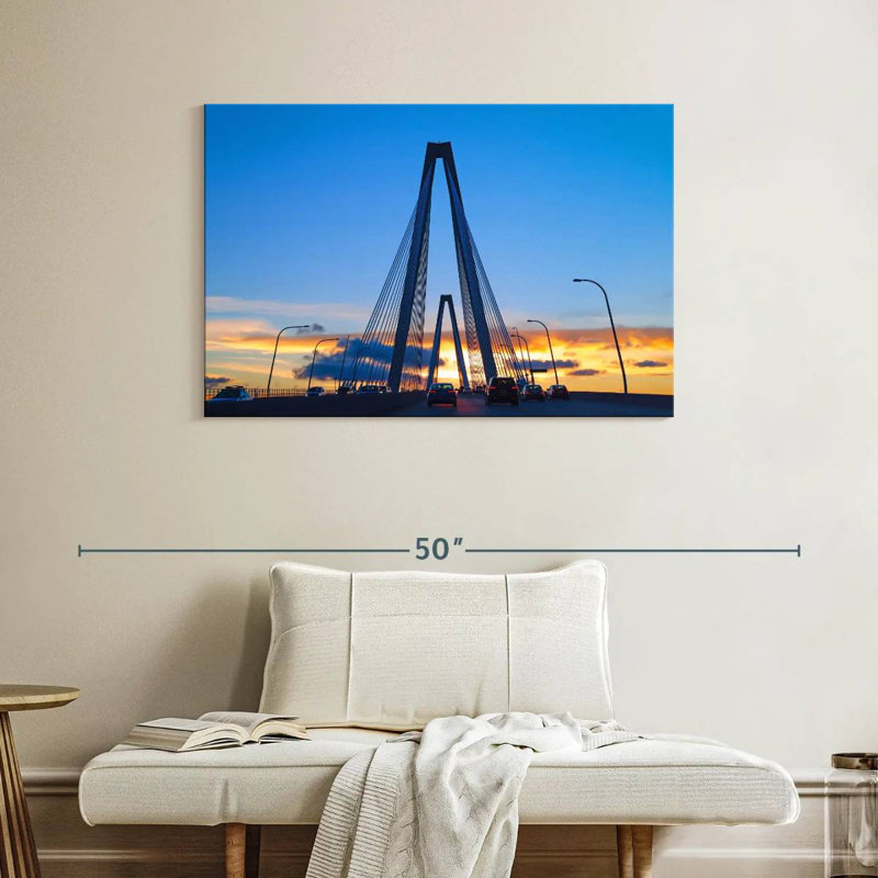 Lilie Cooper River Bridge, 26" H x 39" W