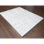 Tapis oriental ivoire en laine et en soie tissé à la main de conception moderne 7 pi 10 po x 10 pi 039IE64DBFF74537AD1057ACA0ED4A8