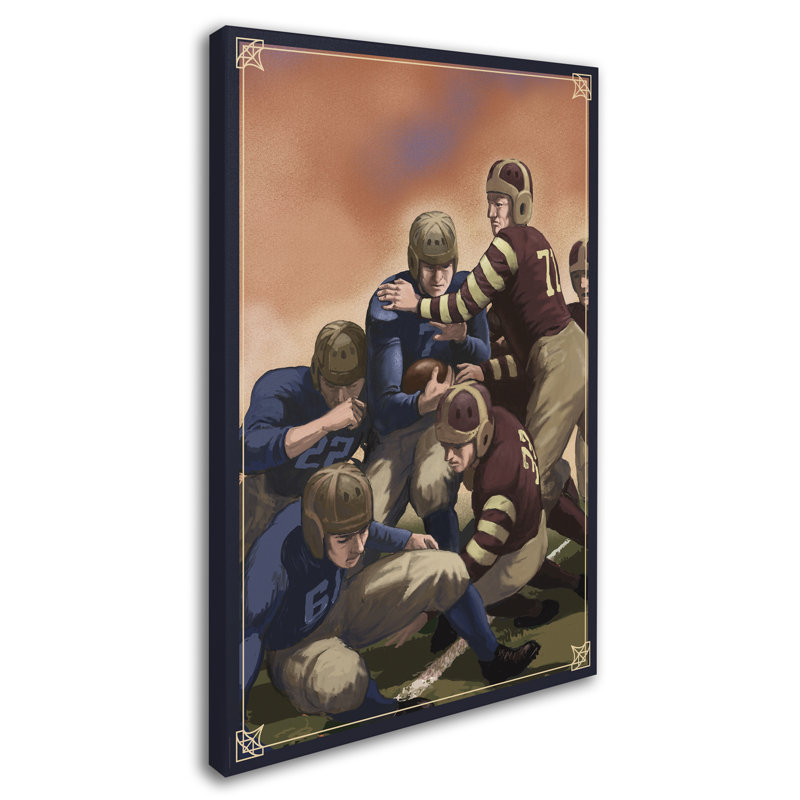 «Sports 9» par Kadey, impression sur toile, H 32 po x l 22 po x P 2 po