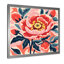 Pivoine rose et verte dans un style matisse - art mural pivoine-1360527758-1360527757
