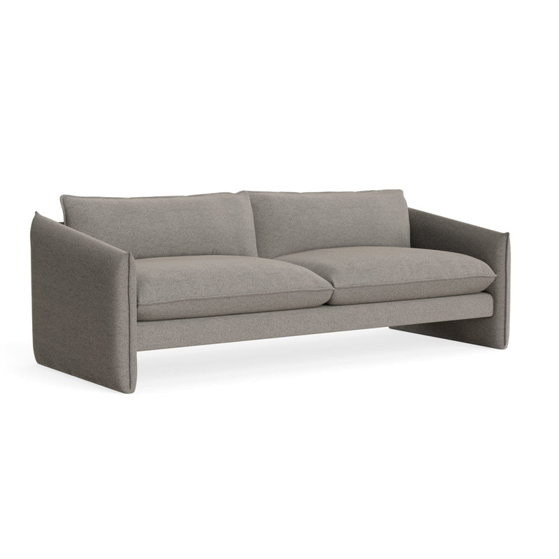 Canapé Softmore, H 34 po x l 96 po x P 40 po, Noir Sanford