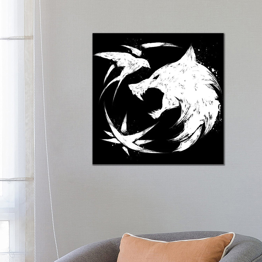The Witcher Symbol by Antonio Camarena - Wrapped Canvas Graphic Art