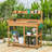Potting Bench Table with Removable Sink-348446608