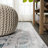 Gehlert Ancient Faded Trellis Gray/Turquoise Rug-1723032103