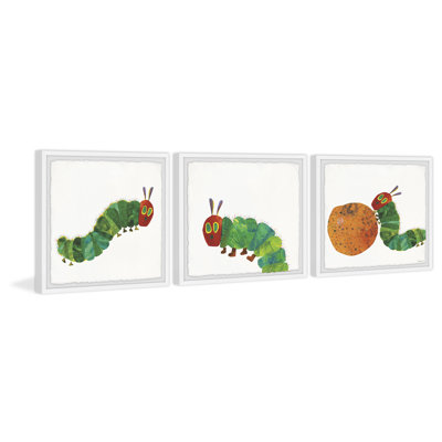 Gantz 'Be Like a Caterpillar" 3-Piece Framed Print Set
