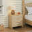 Rattan Nightstand 3 Drawers-534712272