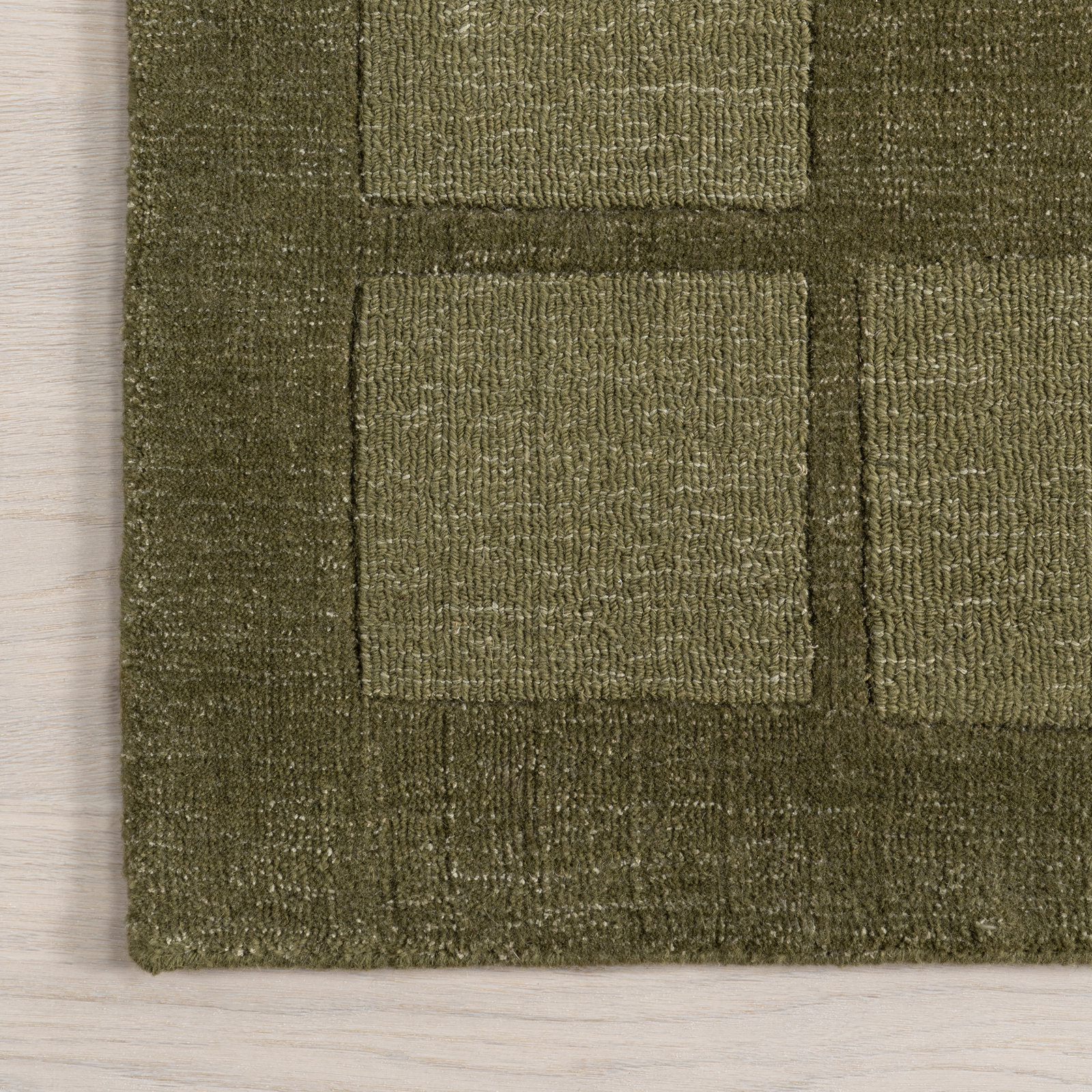 Milchan High Low Flatweave Geometric Wool Rug, Runner 2'6" x 8'