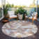 Machine Washable Indoor/Outdoor Claudian ACN1241 Copper Rug