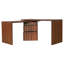 Bureau moderne en L avec 3 tiroirs-681300886