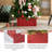  24.5"L Red Wooden Tree Collar (KD)-452431076