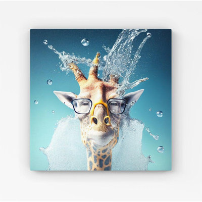 Giraffe - Wrapped Canvas Print