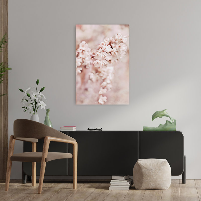 «Dreamy Cherry Blossoms Delicate Dreamy», H 36 po x l 24 po