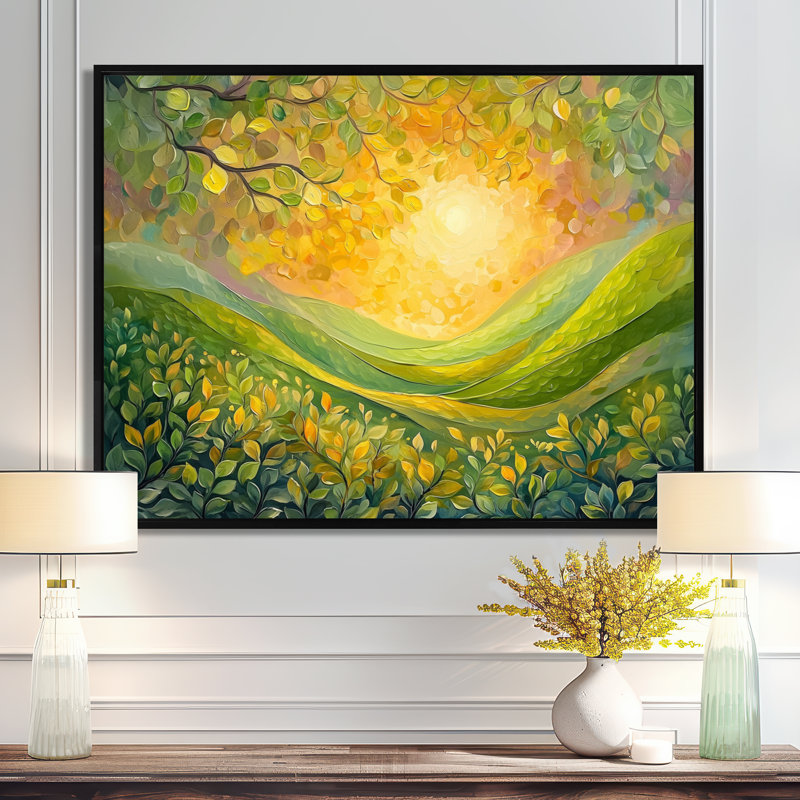 Brittain - Abstract Wall Art, H 34 po x l 44 po, Noir, noir, noir, noir, Cadre flottant