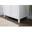 Ensemble de meuble-lavabo simple 30 po avec plateau en marbre manufacturé Harrison-257081438