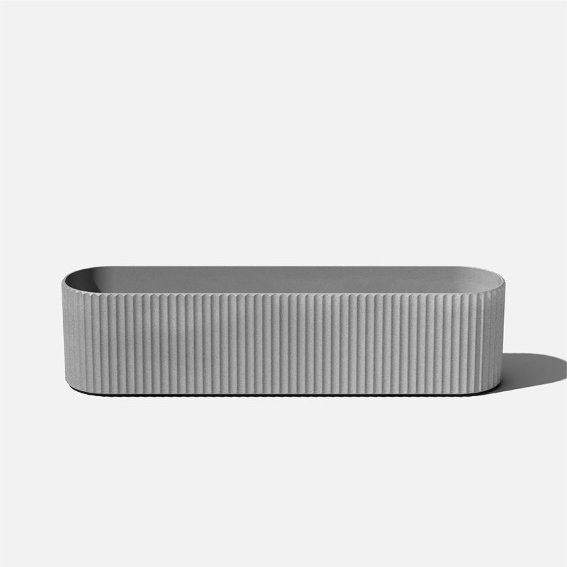 Veradek Demi Series Window Box 36" Planter, 1, Gray