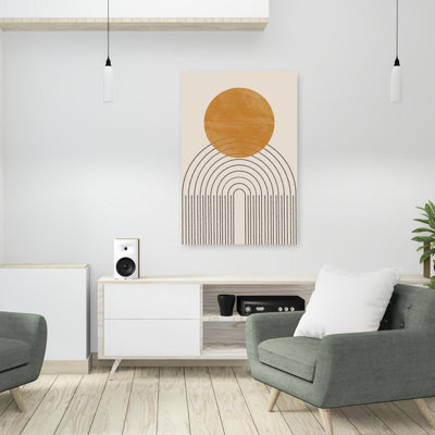 Contemporary Art Abstract Contemporary Geometric Landscape Nature Art