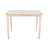 Ginna Extendable Unfinished Solid Wood Dining Table