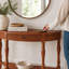Console en bois massif avec tiroir cannelé Stockseth-1735510550