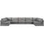 Canapé modulaire de coin symétrique de 200 po de largeur Tupman-422309597
