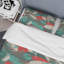 Ensemble de housse de couette Green Leaves And Flowers - Cabin & Lodge-1074297815