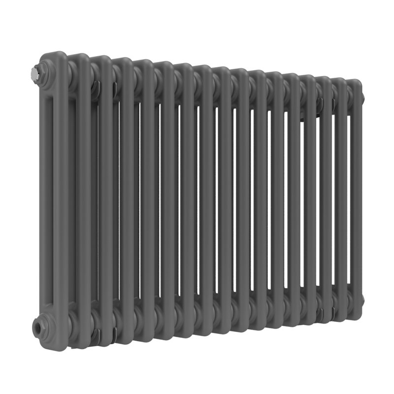 Standard Radiator, Grey, 19cm H x 30cm W x 3cm D