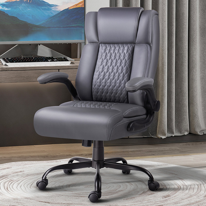 Fauteuil de direction Big and Tall, Gris