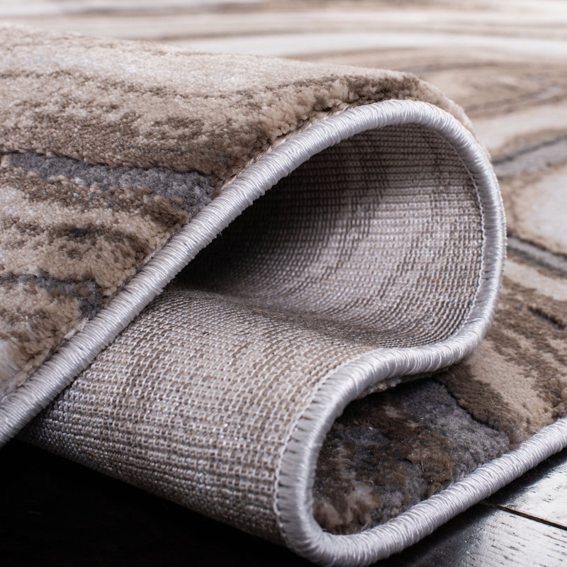 McVicar Craft Performance Abstract Rug, Square 6'7"