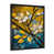 Impression noire sur toile encadrée sélectionné
