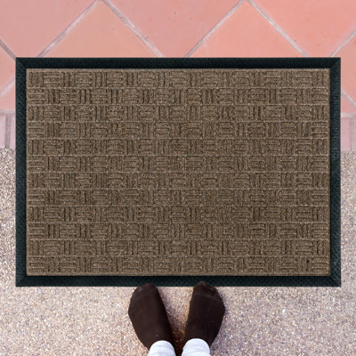 Doortex Ribmat Entrance Mat, Brown - 48" x 72"