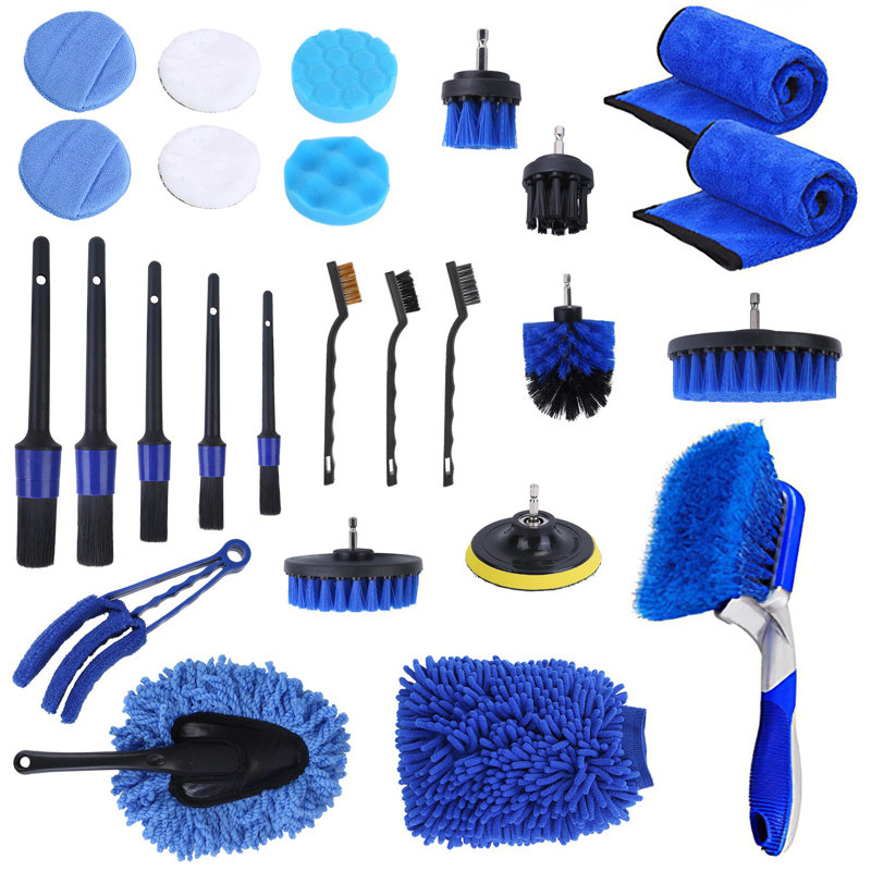 Drill Brush Attachments Set