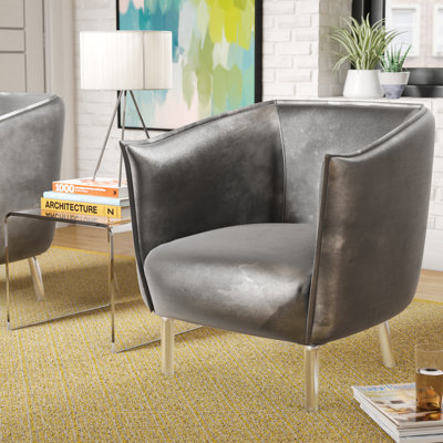 Remus Velvet Barrel Chair