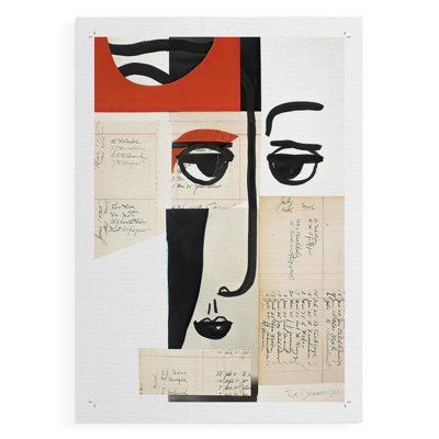 «Face of A Century III», impression sur toile seulement - non encadrée