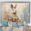 «Bunny S Curious Flower Charm I - Rabbit», art mural-549294395-549294391