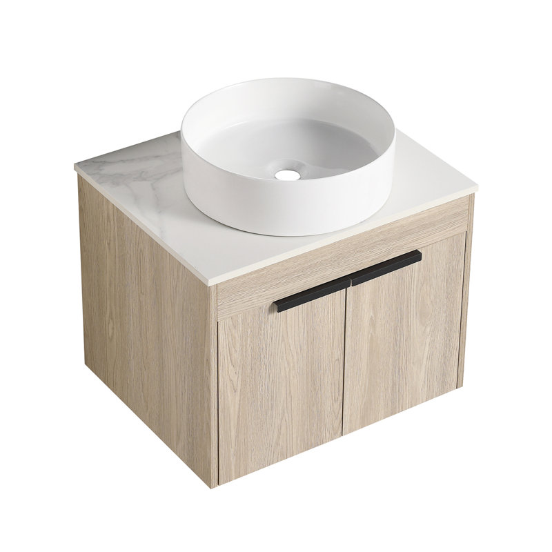  Meuble-lavabo mural avec lavabo, 24"