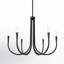 6-Light Candle Style LED Chandelier-611292323