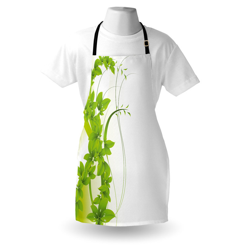 No Pattern Bib Apron