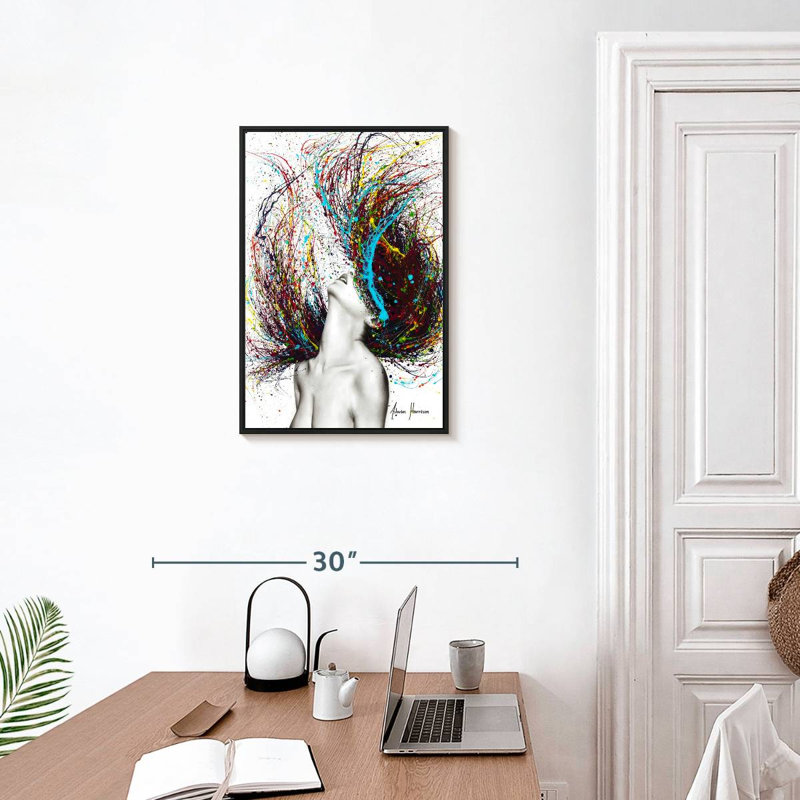 Excite, Cadre flottant noir, 17 po x 25 po