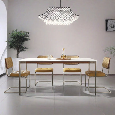 Modern Luxury Dining Table and Chair Set