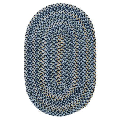 Tapis réversible Ferid - bleu